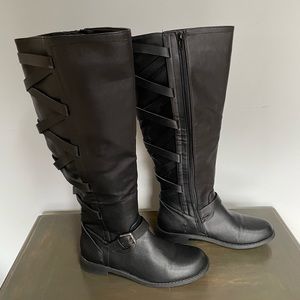 BRAND NEW! JustFab Arleigh Wide Calf Boots